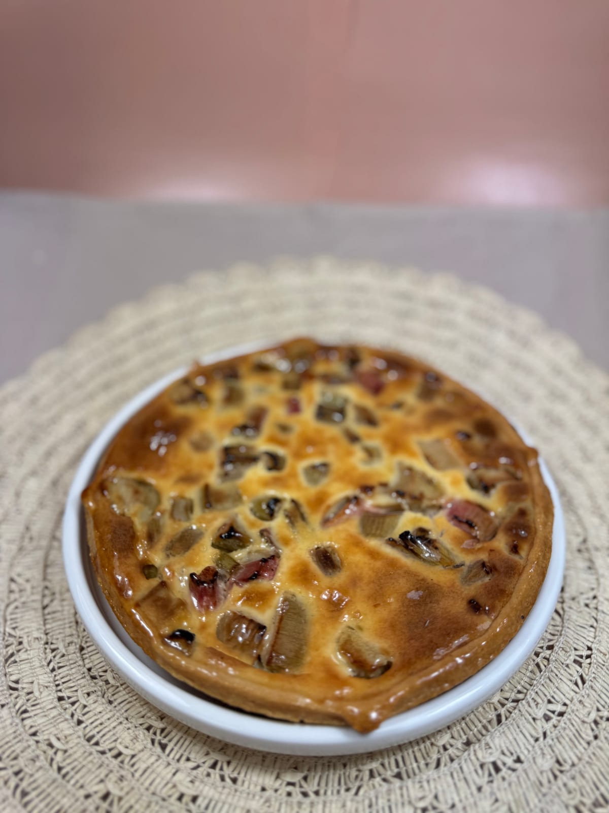 TARTE RHUBARBE